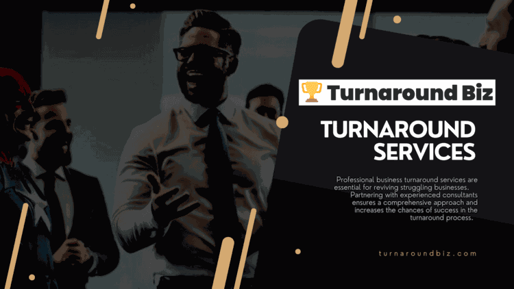 Professional business turnaround services — reviving struggling businesses with a comprehensive, experienced approach